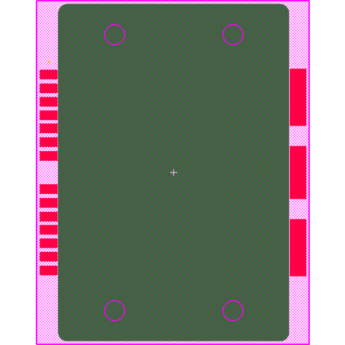 DRF1400 Footprint - Microchip
