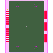 DRF1400 Footprint - Microchip