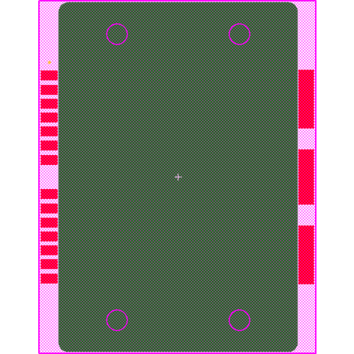 DRF1400 Footprint - Microchip