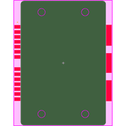 DRF1400 Footprint - Microchip