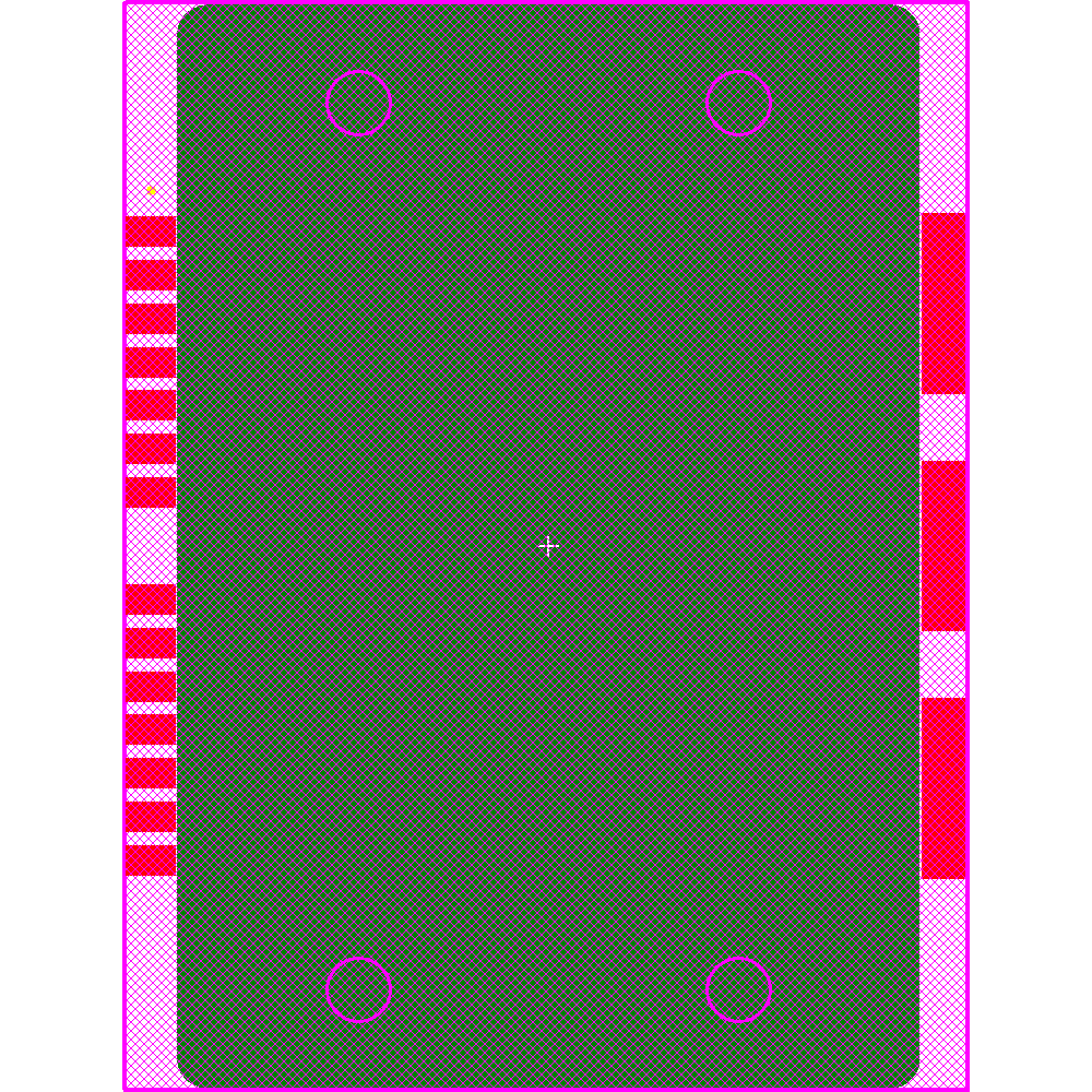 DRF1400 Footprint - Microchip