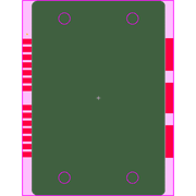 DRF1400 Footprint - Microchip