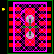 LTC3854EDDB#TRMPBF Footprint - Analog Devices