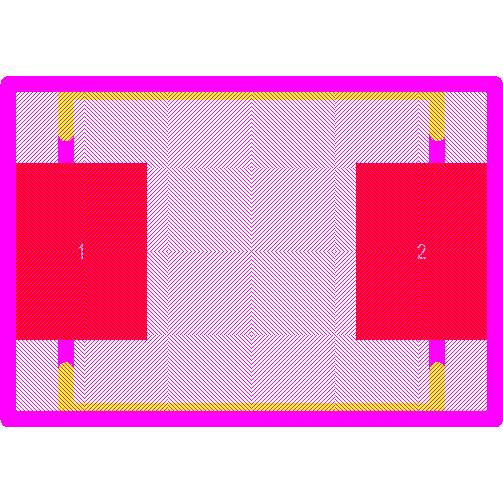 SMP100LC-35 Footprint - STMicroelectronics