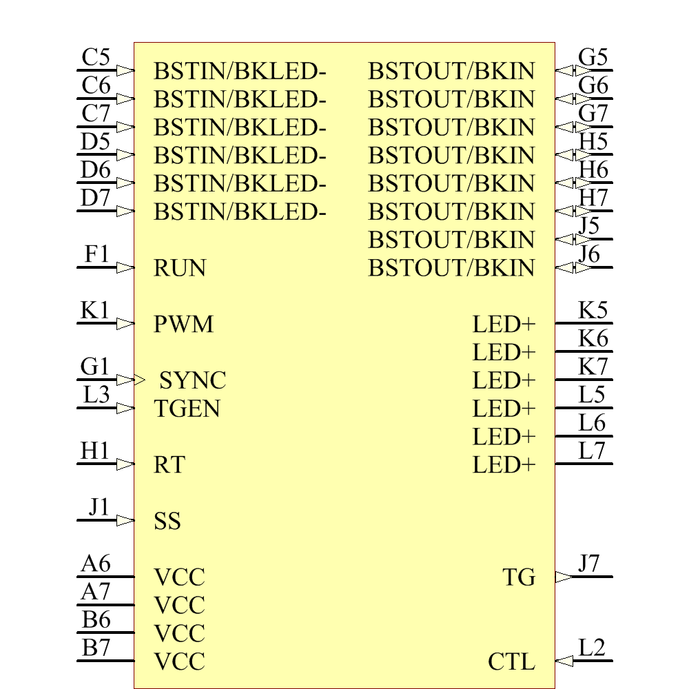 LTM8042EV-1#PBF Symbol - Analog Devices