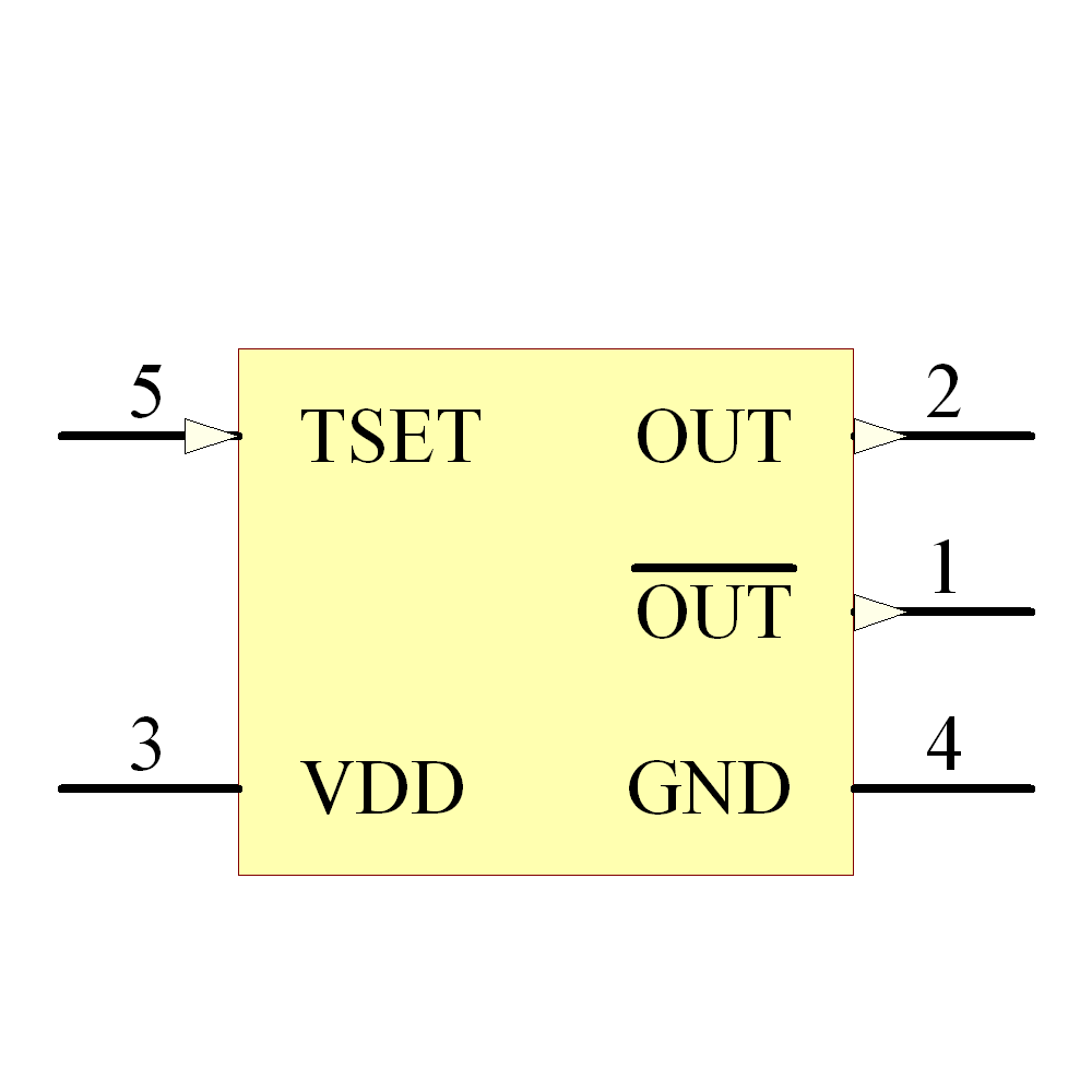 TC622VAT Symbol - Microchip