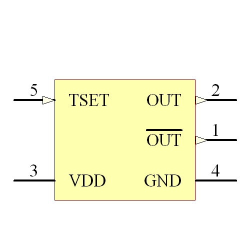 TC622VAT Symbol - Microchip