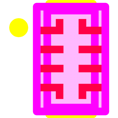ECMF02-4CMX8 Footprint - STMicroelectronics