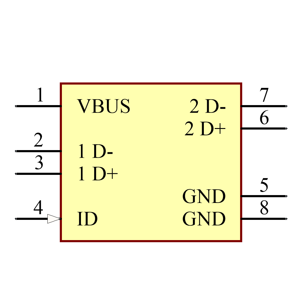 ECMF02-4CMX8 Symbol - STMicroelectronics