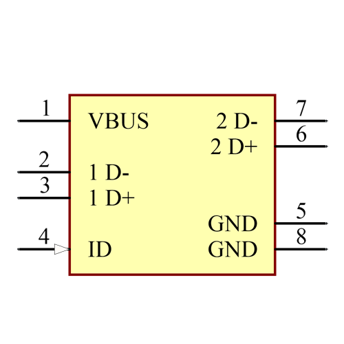 ECMF02-4CMX8 Symbol - STMicroelectronics