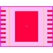 TPS7H1101HKR/EM Footprint - Texas Instruments