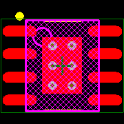 ADP7104ARDZ-5.0-R7 Footprint - Analog Devices