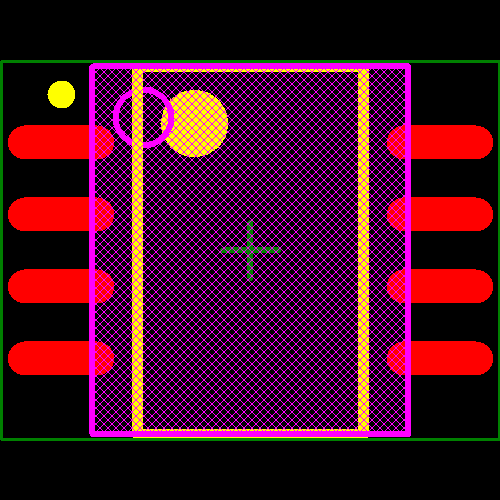 TL5001CPSRG4 Footprint - Texas Instruments