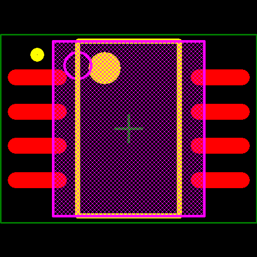 TL5001CPSRG4 Footprint - Texas Instruments