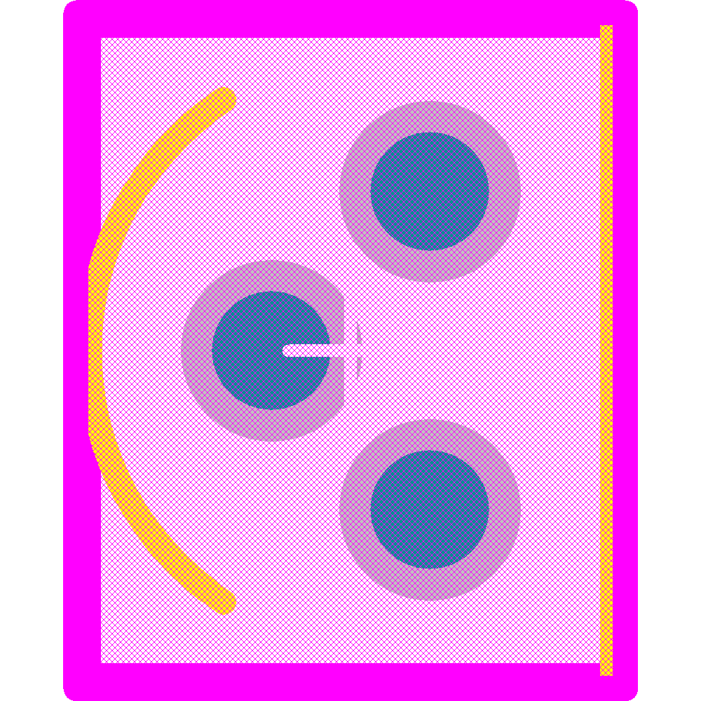 TMP04FT9Z Footprint - Analog Devices