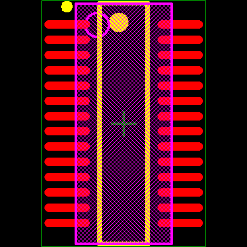 LTC3850EGN#TRPBF Footprint - Analog Devices