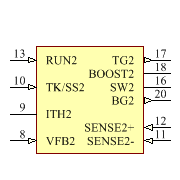 LTC3850EGN#TRPBF Symbol - Analog Devices