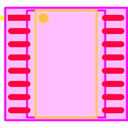 MX25L51245GMI-08G Footprint - Macronix