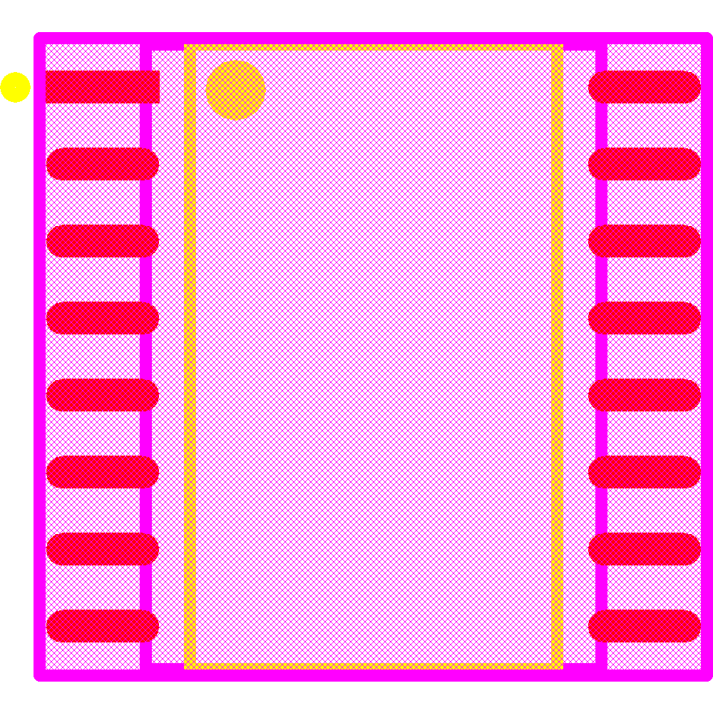 MX25L51245GMI-08G Footprint - Macronix