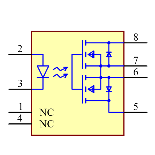 G3VM-61FR1(TR05) Symbol - Omron