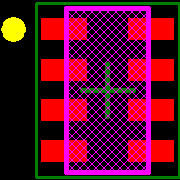 CAY16-102J4LF Footprint - Bourns