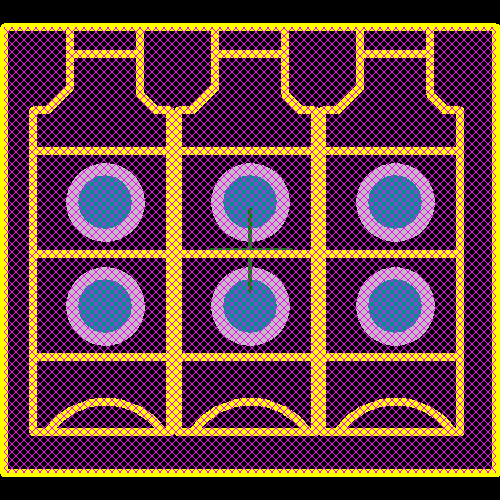 1358870000 Footprint - Weidmuller