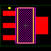 MCP1825ST-2502E/DB Footprint - Microchip