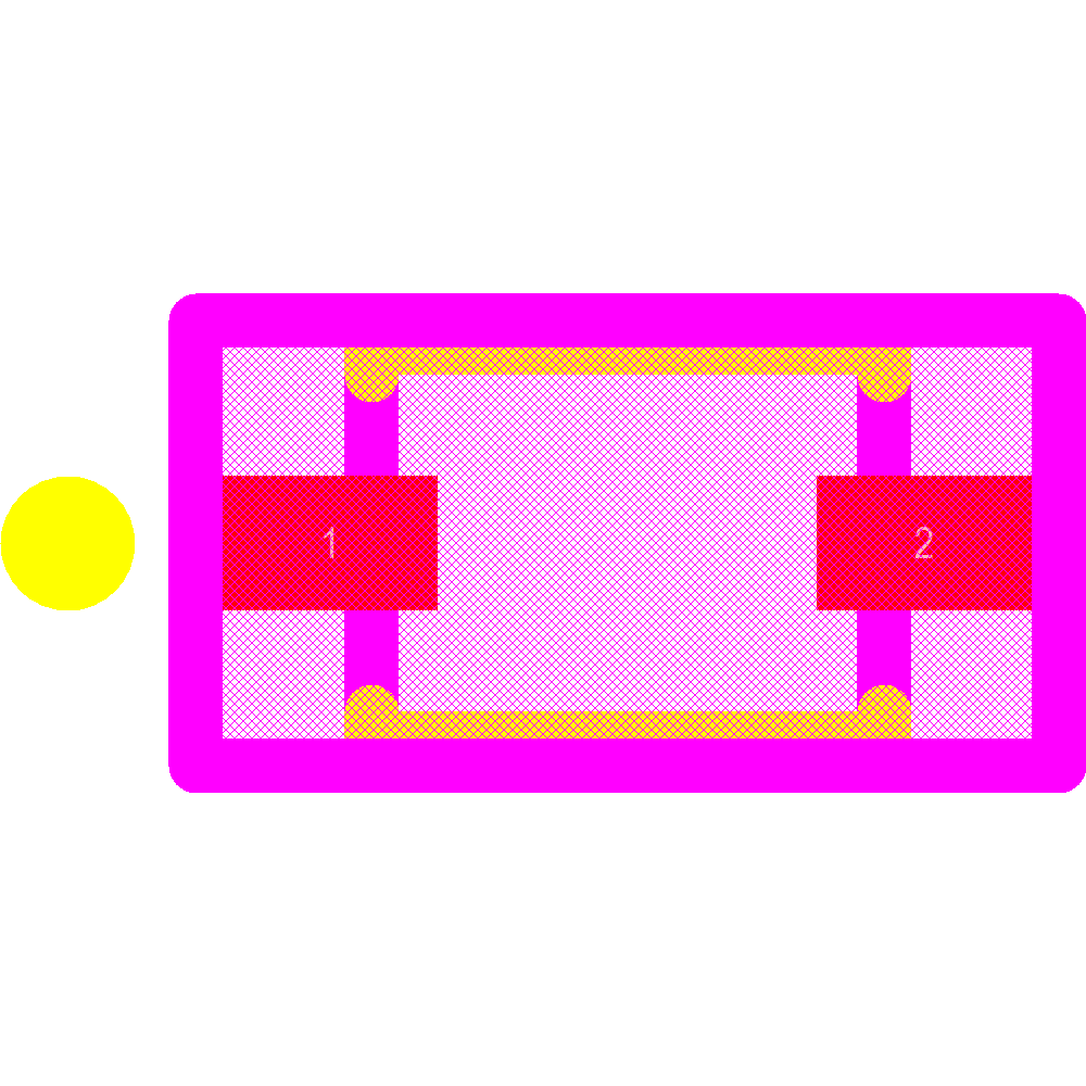 CDSOD323-T03 Footprint - Bourns