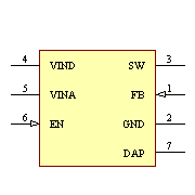LM2831XSDX/NOPB Symbol - Texas Instruments