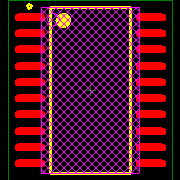 Z8F0431SH020SG Footprint - Zilog