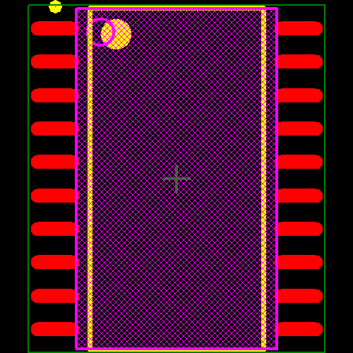 Z8F0431SH020SG Footprint - Zilog