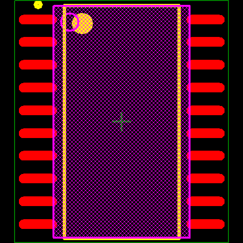 Z8F0431SH020SG Footprint - Zilog