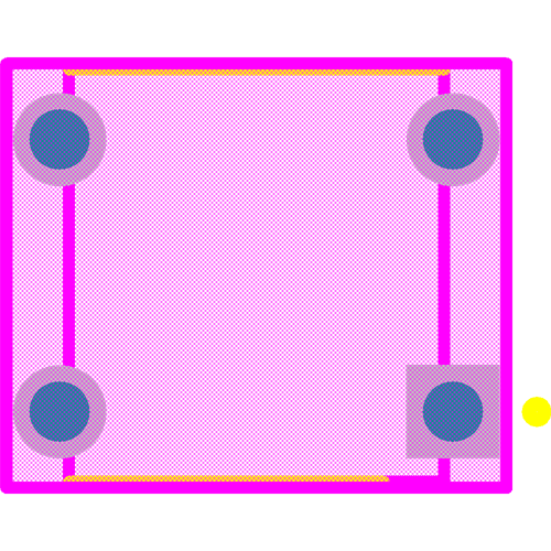 B3W-1000 Footprint - Omron