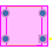 B3W-1000 Footprint - Omron