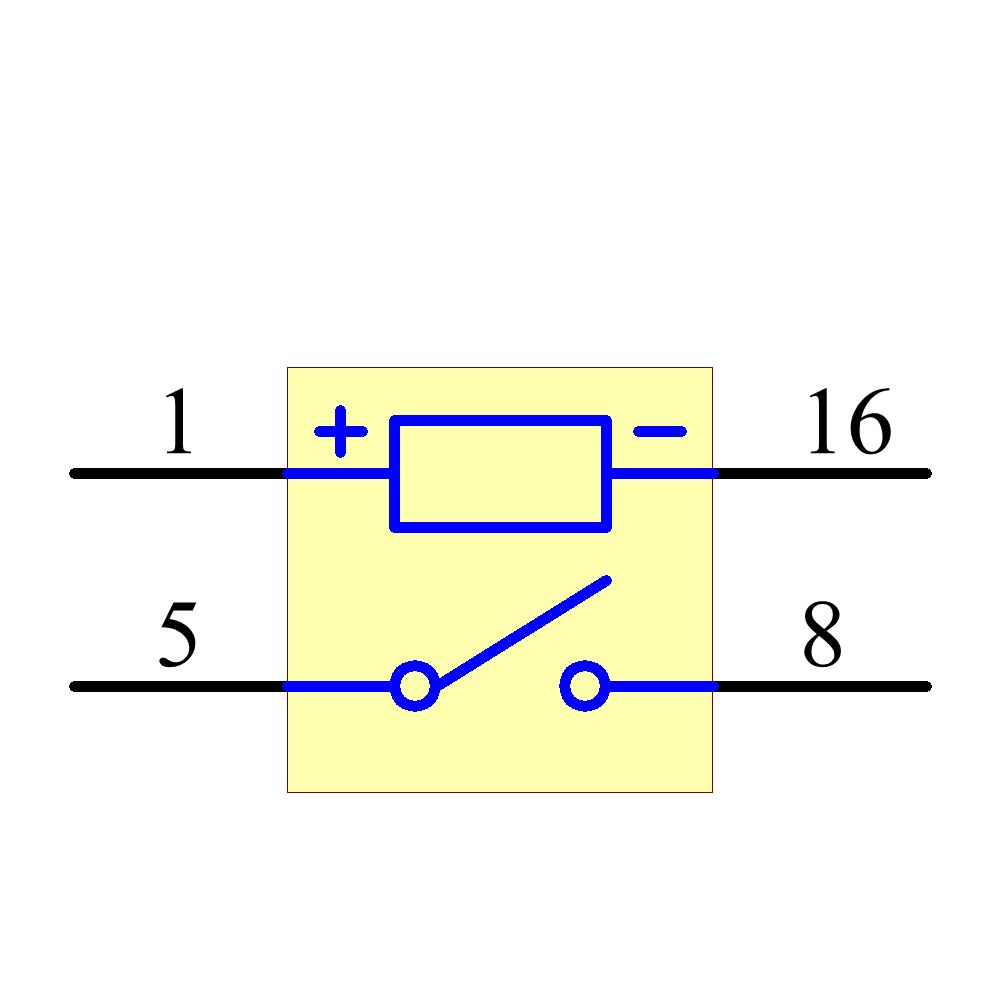 DSP1A-DC3V Symbol - Panasonic