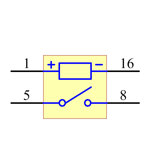 DSP1A-DC3V Symbol - Panasonic