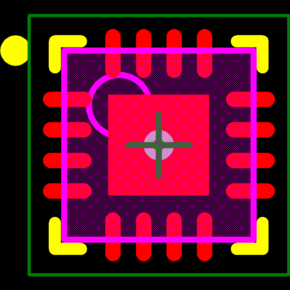 ZSPM4013AA1W15 Footprint - ZMD