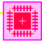 CP2104-F03-GMR Footprint - Silicon Lab