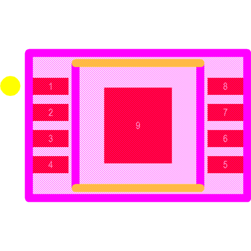 LT5400AHMS8E-4#PBF Footprint - Analog Devices