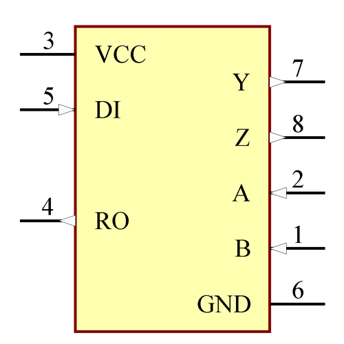MAX490ESA+ Symbol - Analog Devices