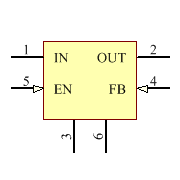 TPS73601DCQ Symbol - Texas Instruments