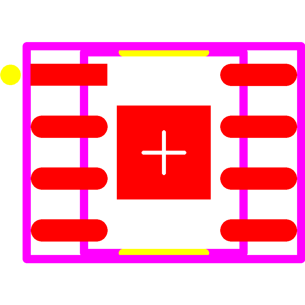 ADP7118ARDZ-3.3-R7 Footprint - Analog Devices