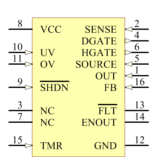 LTC4364IS-2#TRPBF Symbol - Analog Devices