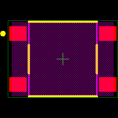 B3S-1000 Footprint - Omron