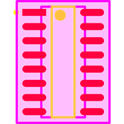 DG408DY-T1-E3 Footprint - Vishay
