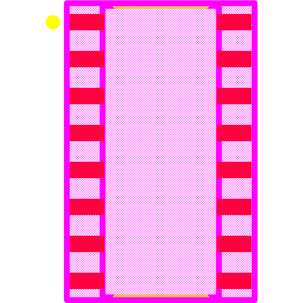 DG408DY-T1-E3 Footprint - Vishay