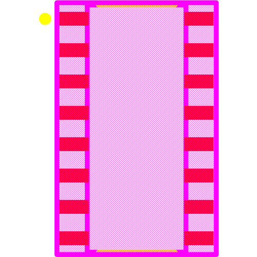 DG408DY-T1-E3 Footprint - Vishay