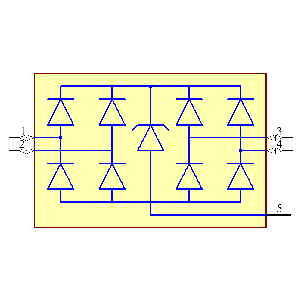 TPD4E110DPWR Symbol - Texas Instruments