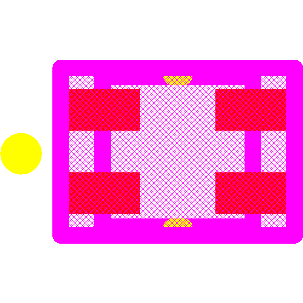 APTF1616SEEZGQBDC Footprint - Kingbright