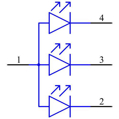 APTF1616SEEZGQBDC Symbol - Kingbright